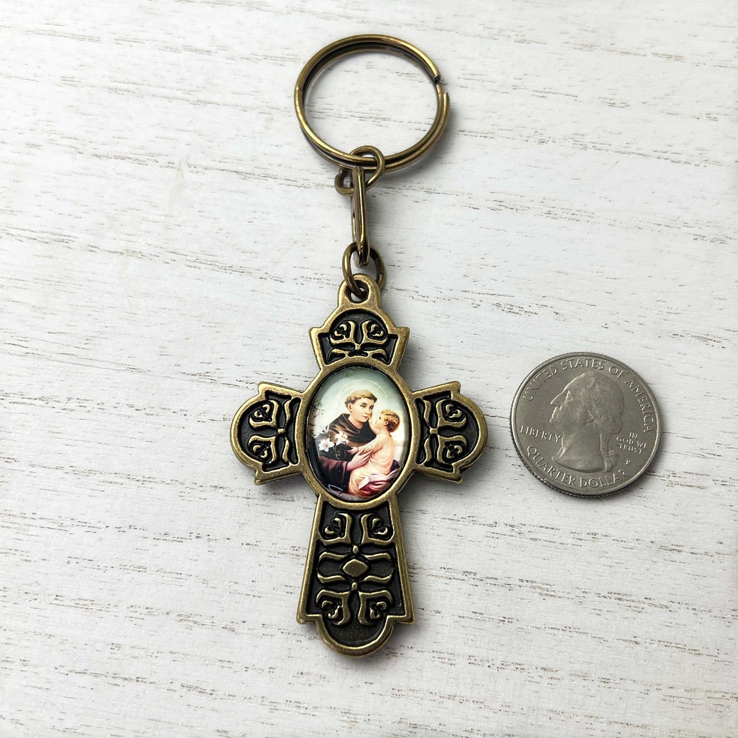 Virgin Mary Keychain