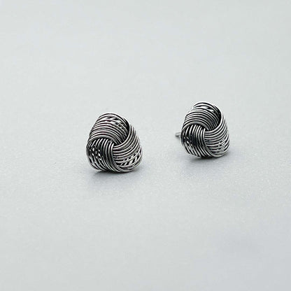 Flat Knot Earrings