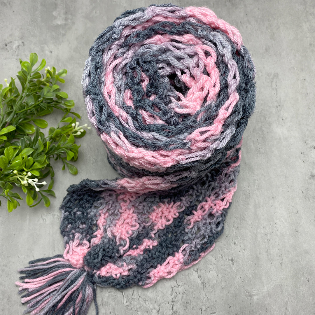 Pink scarf women's accessories