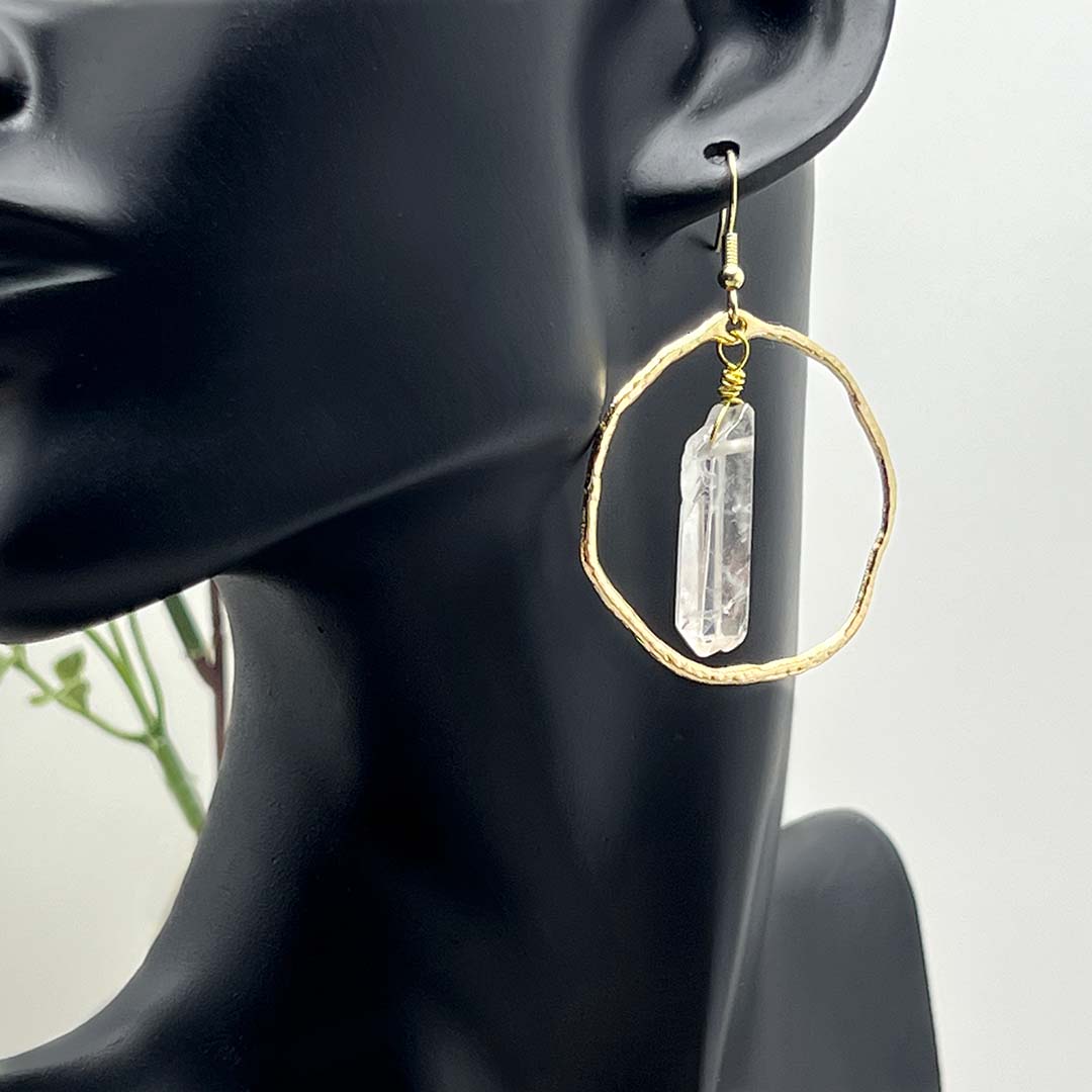 Summer quartz earrings women's