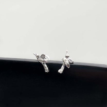 Hummingbird Tiny Stud Earrings