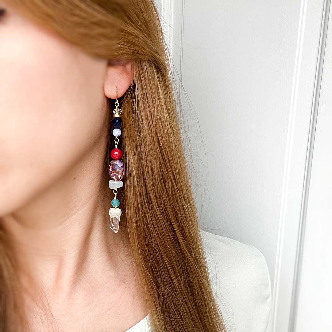 Blossom Long Earrings