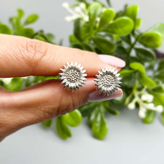 Sunflower earrings