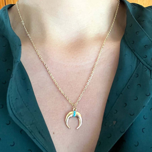 Crescent Moon Necklace