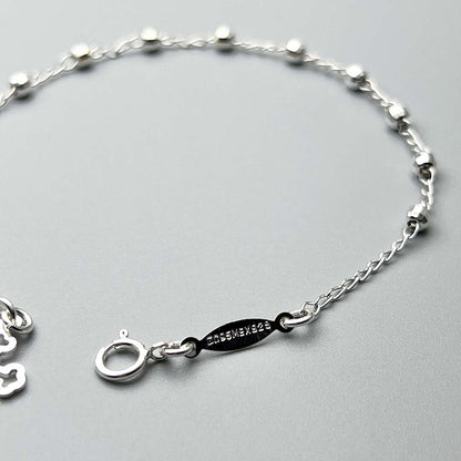 925 Sterling silver rosary bracelet