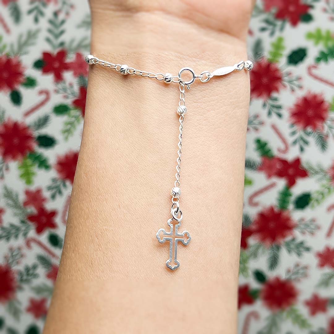 Mexican rosary bracelet