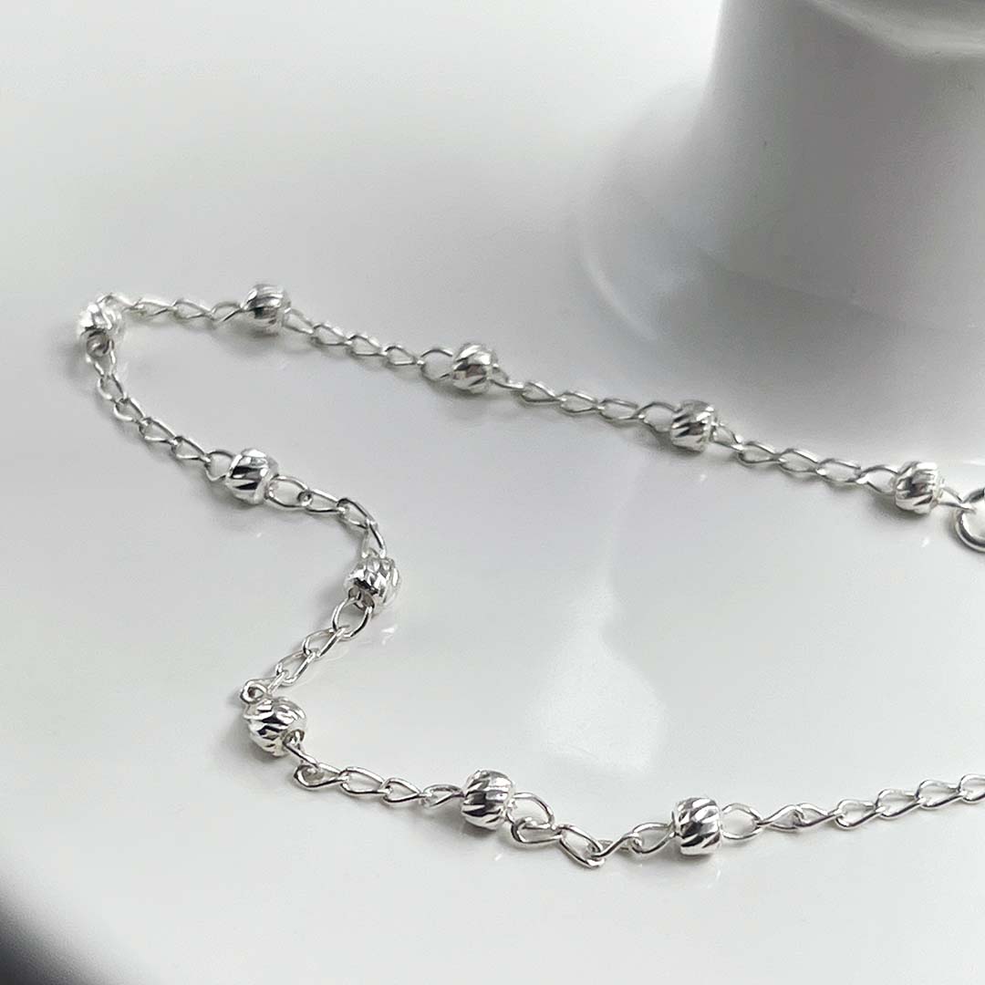 Silver rosary gift